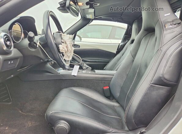 JM1NDAM71M0450768 2021 MAZDA MX-5 White Widok wnętrza z przodu