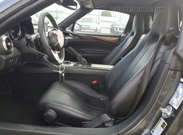 JM1NDAM72K0302173 2019 MAZDA MX-5 Серый Вид салона спереди