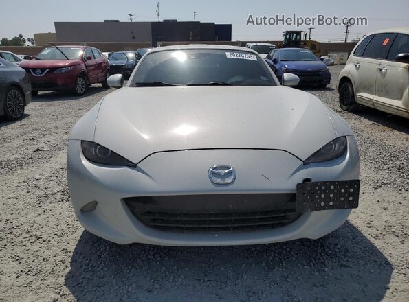 JM1NDAM73H0103268 2017 MAZDA MX-5 Серебряный Вид спереди