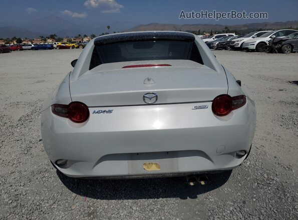 JM1NDAM73H0103268 2017 MAZDA MX-5 Серебряный Вид сзади