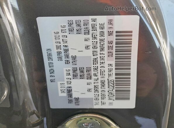 JM1NDAM74J0202087 2018 MAZDA MX-5 Серый Вид подкапотного пространства