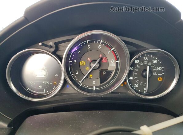 JM1NDAM74J0202087 2018 MAZDA MX-5 Серый Вид щитка приборов