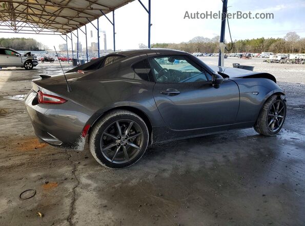 JM1NDAM74J0202087 2018 MAZDA MX-5 Серый Задняя правая четверть