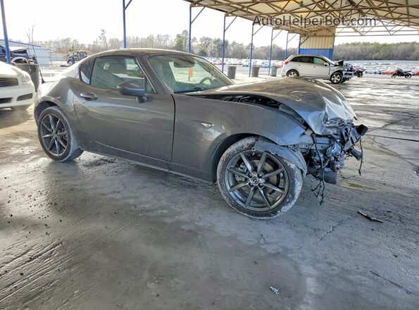 JM1NDAM74J0202087 2018 MAZDA MX-5 Серый Передняя правая четверть
