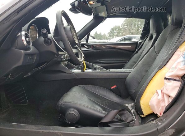 JM1NDAM74M0453275 2021 MAZDA MX-5 Gray Widok wnętrza z przodu