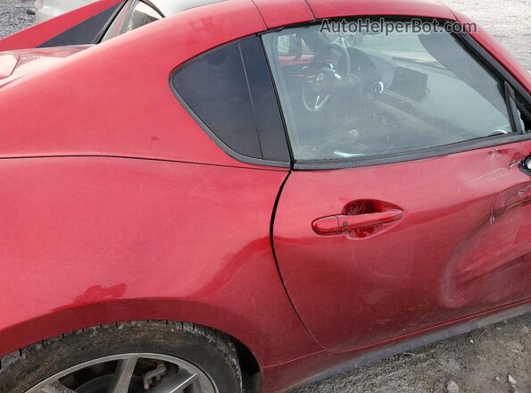 JM1NDAM74M0455883 2021 MAZDA MX-5 Red Widok tylnych siedzeń