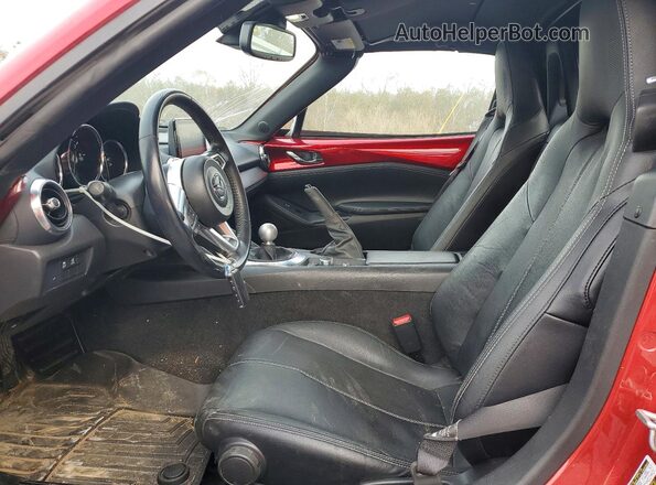 JM1NDAM74M0455883 2021 MAZDA MX-5 Red Widok wnętrza z przodu