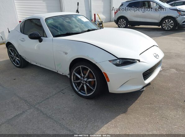 JM1NDAM74M0460145 2021 MAZDA MX-5 MIATA RF White Передня права чверть