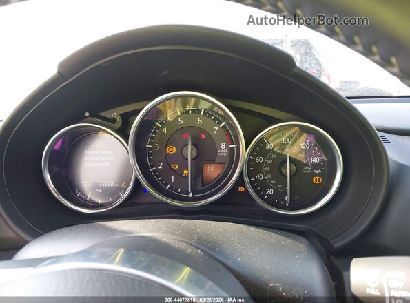 JM1NDAM74M0460145 2021 MAZDA MX-5 MIATA RF White Вид задніх сидінь