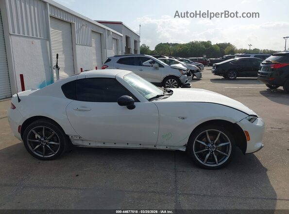 JM1NDAM74M0460145 2021 MAZDA MX-5 MIATA RF White Вид задньої частини салону