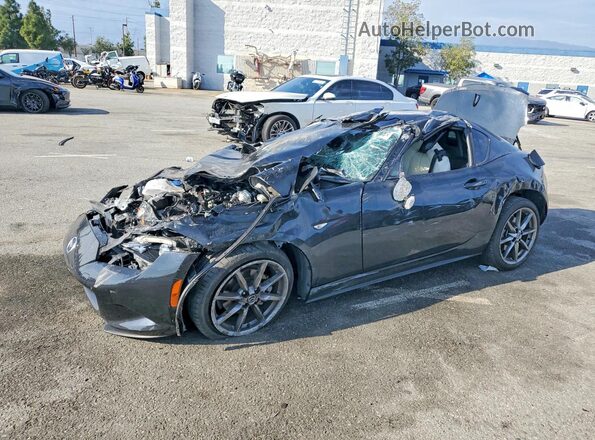 JM1NDAM74M0461120 2021 MAZDA MX-5 Черный Передняя левая четверть
