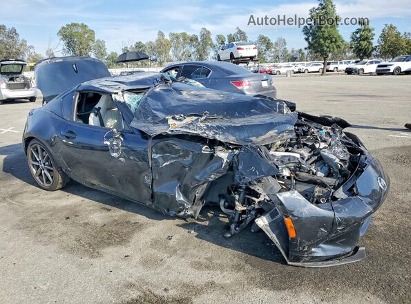 JM1NDAM74M0461120 2021 MAZDA MX-5 Черный Передняя правая четверть