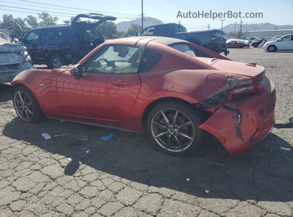 JM1NDAM75H0105653 2017 MAZDA MX-5 Красный Задняя левая четверть