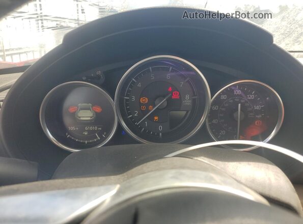JM1NDAM75H0105653 2017 MAZDA MX-5 Красный Вид щитка приборов