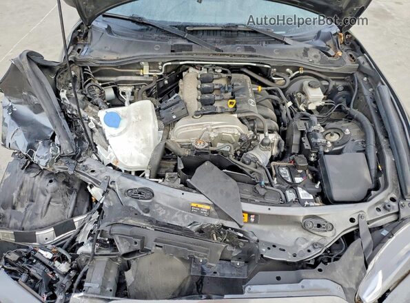 JM1NDAM76L0413343 2020 MAZDA MX-5 Gray Widok wnętrza z tyłu