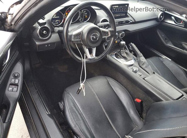 JM1NDAM76L0413343 2020 MAZDA MX-5 Gray Widok deski rozdzielczej