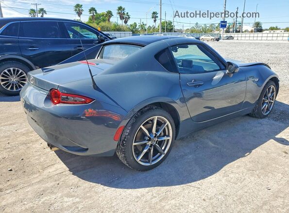 JM1NDAM76M0451155 2021 MAZDA MX-5 Синий Задняя правая четверть