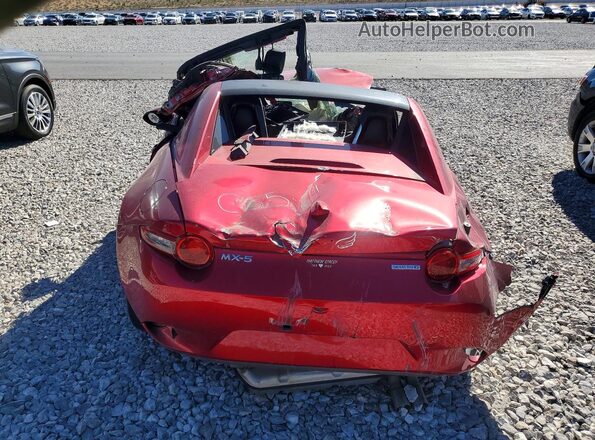 JM1NDAM76P0556895 2023 MAZDA MX-5 Red Widok z tyłu
