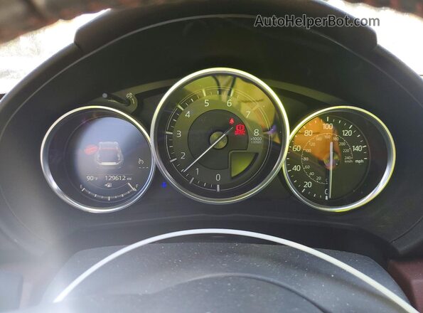 JM1NDAM77H0102785 2017 MAZDA MX-5 Серый Вид щитка приборов