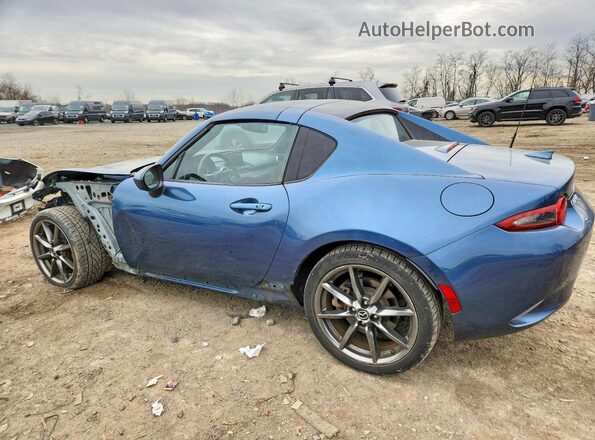 JM1NDAM77J0204478 2018 MAZDA MX-5 Синий Задняя левая четверть