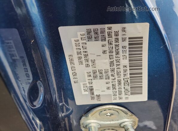 JM1NDAM77J0204478 2018 MAZDA MX-5 Синий Вид подкапотного пространства