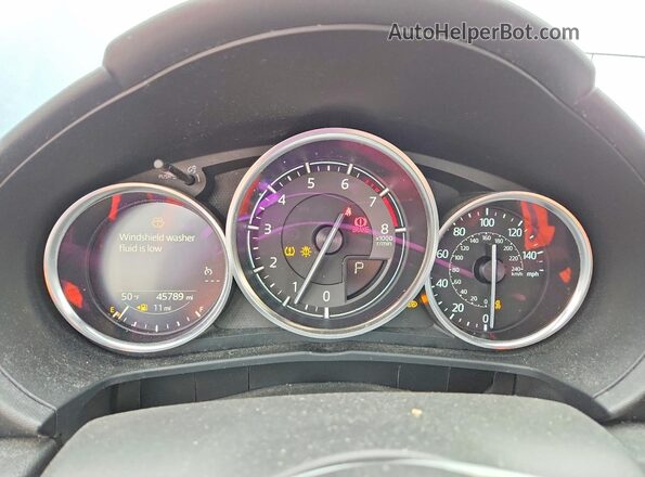 JM1NDAM77J0204478 2018 MAZDA MX-5 Синий Вид щитка приборов
