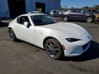 2022 Mazda Mx-5 Miata Grand Touring White vin: JM1NDAM77N0508948