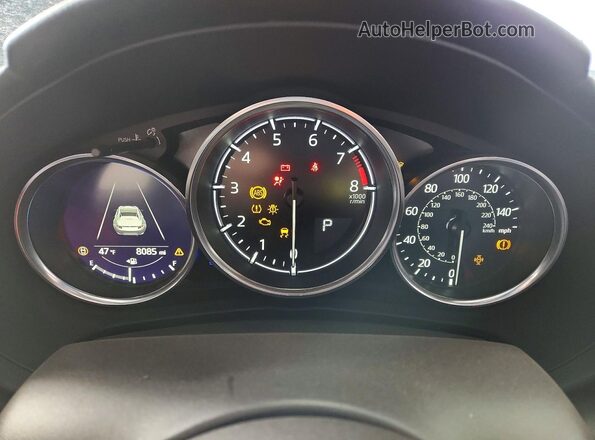 JM1NDAM77S0653578 2025 MAZDA MX-5 Black ხელსაწყოთა პანელის ხედი