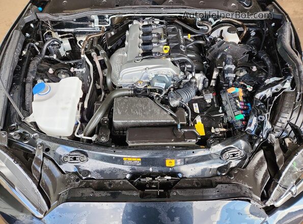 JM1NDAM77S0653578 2025 MAZDA MX-5 Black უკანა სალონის ხედი