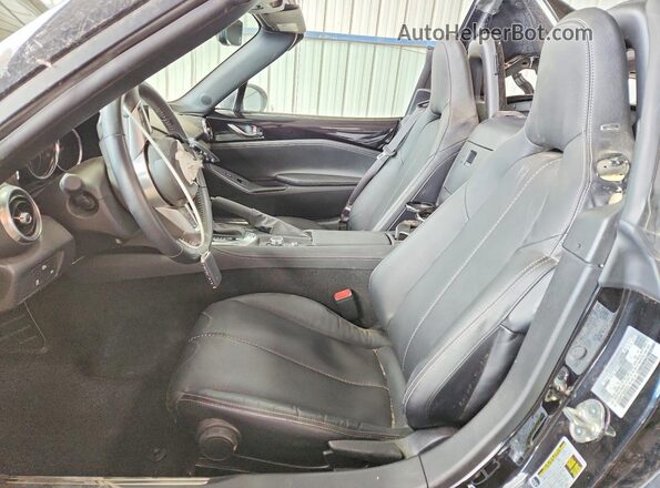 JM1NDAM77S0653578 2025 MAZDA MX-5 Black წინა სალონის ხედი