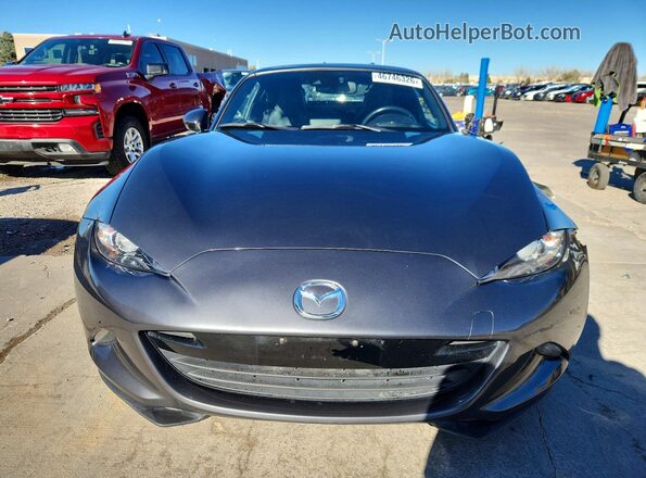 JM1NDAM78H0108742 2017 MAZDA MX-5 Серый Вид спереди