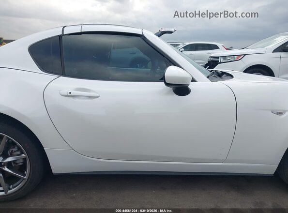 JM1NDAM78N0508022 2022 MAZDA MX-5 MIATA RF White Widok wnętrza z tyłu