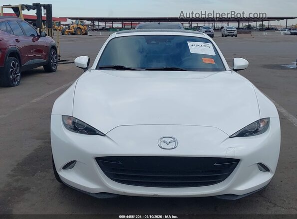 JM1NDAM78N0508022 2022 MAZDA MX-5 MIATA RF White Widok zestawu wskaźników