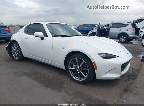 JM1NDAM78N0508022 2022 MAZDA MX-5 MIATA RF White Przód prawy