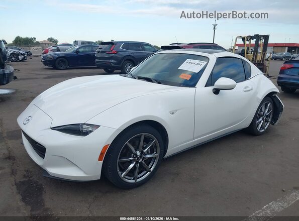 JM1NDAM78N0508022 2022 MAZDA MX-5 MIATA RF White Przód lewy
