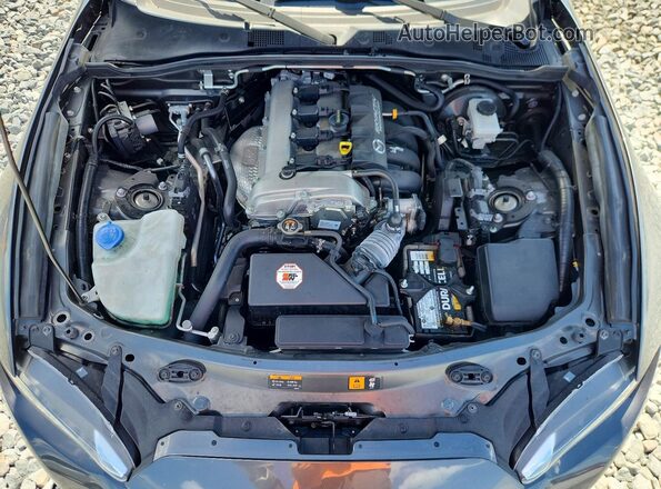 JM1NDAM7XK0303362 2019 MAZDA MX-5 Серый Вид задней части салона