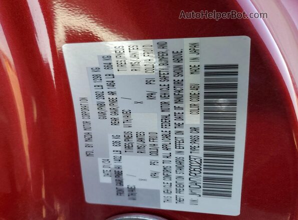 JM1NDAM7XR0600237 2024 MAZDA MX-5 Red Widok komory silnika