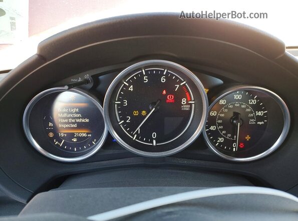 JM1NDAM7XR0600237 2024 MAZDA MX-5 Red Widok zestawu wskaźników