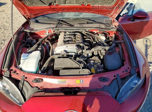 JM1NDAM7XR0600237 2024 MAZDA MX-5 Red Widok wnętrza z tyłu