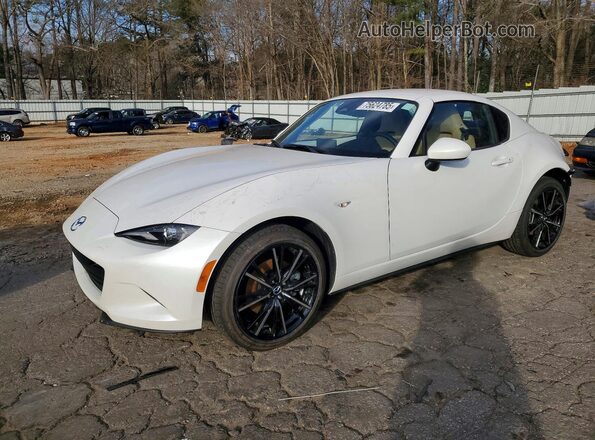 JM1NDAM7XS0653400 2025 MAZDA MX-5 White Vista tres cuartos delantera izquierda