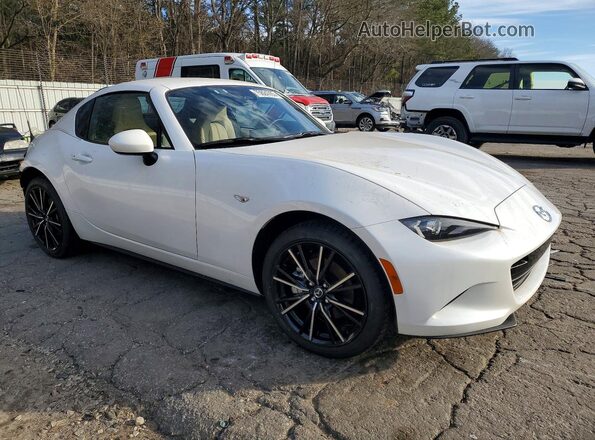 JM1NDAM7XS0653400 2025 MAZDA MX-5 White Delantero derecho