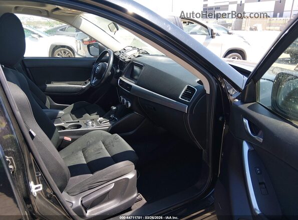 JM3KE2CY4G0656887 2016 MAZDA CX-5 Черный Вид салона спереди