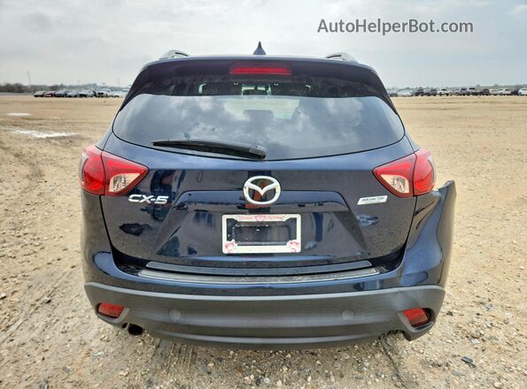 JM3KE2DY4G0809735 2016 MAZDA CX-5 Синий Вид сзади