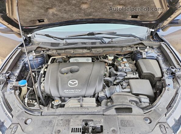 JM3KE2DY4G0809735 2016 MAZDA CX-5 Синий Вид подкапотного пространства