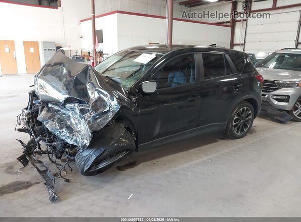 JM3KE4DY2G0705286 2016 MAZDA CX-5 Черный Передняя левая четверть