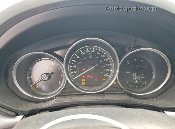 JM3KFABL3L0732039 2020 MAZDA CX-5 Белый Вид щитка приборов
