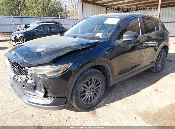 JM3KFABM1K0537838 2019 MAZDA CX-5 Черный Передняя левая четверть