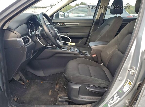 JM3KFABM3K0610482 2019 MAZDA CX-5 Silver Widok wnętrza z przodu