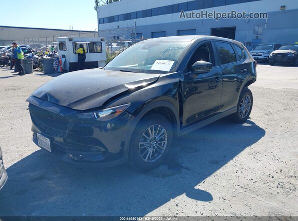 JM3KFABM9L0724228 2020 MAZDA CX-5 Черный Передняя левая четверть
