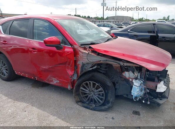 JM3KFACM0M0331881 2021 MAZDA CX-5 Red Вид спереду